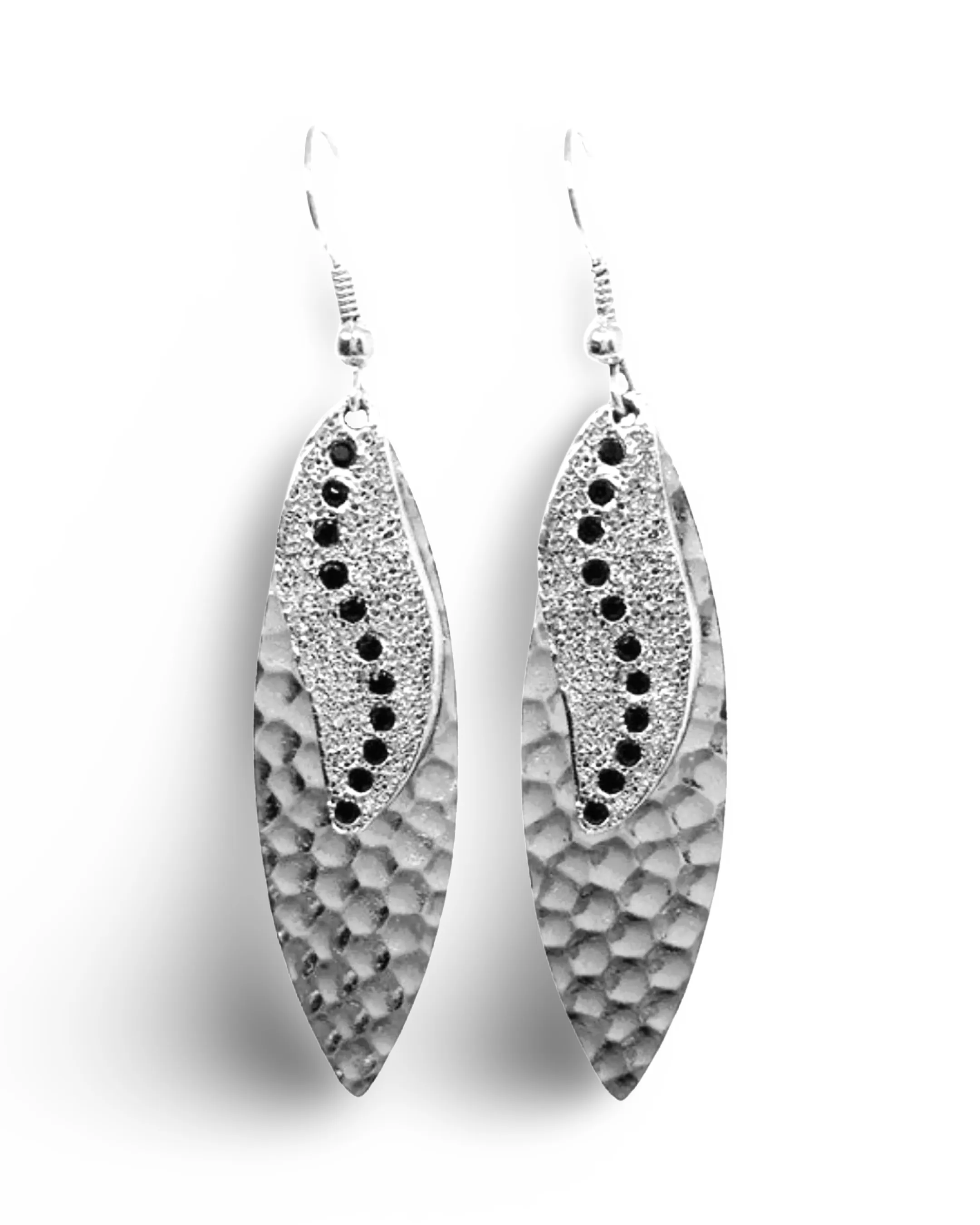 Navette Sun Rays Earrings