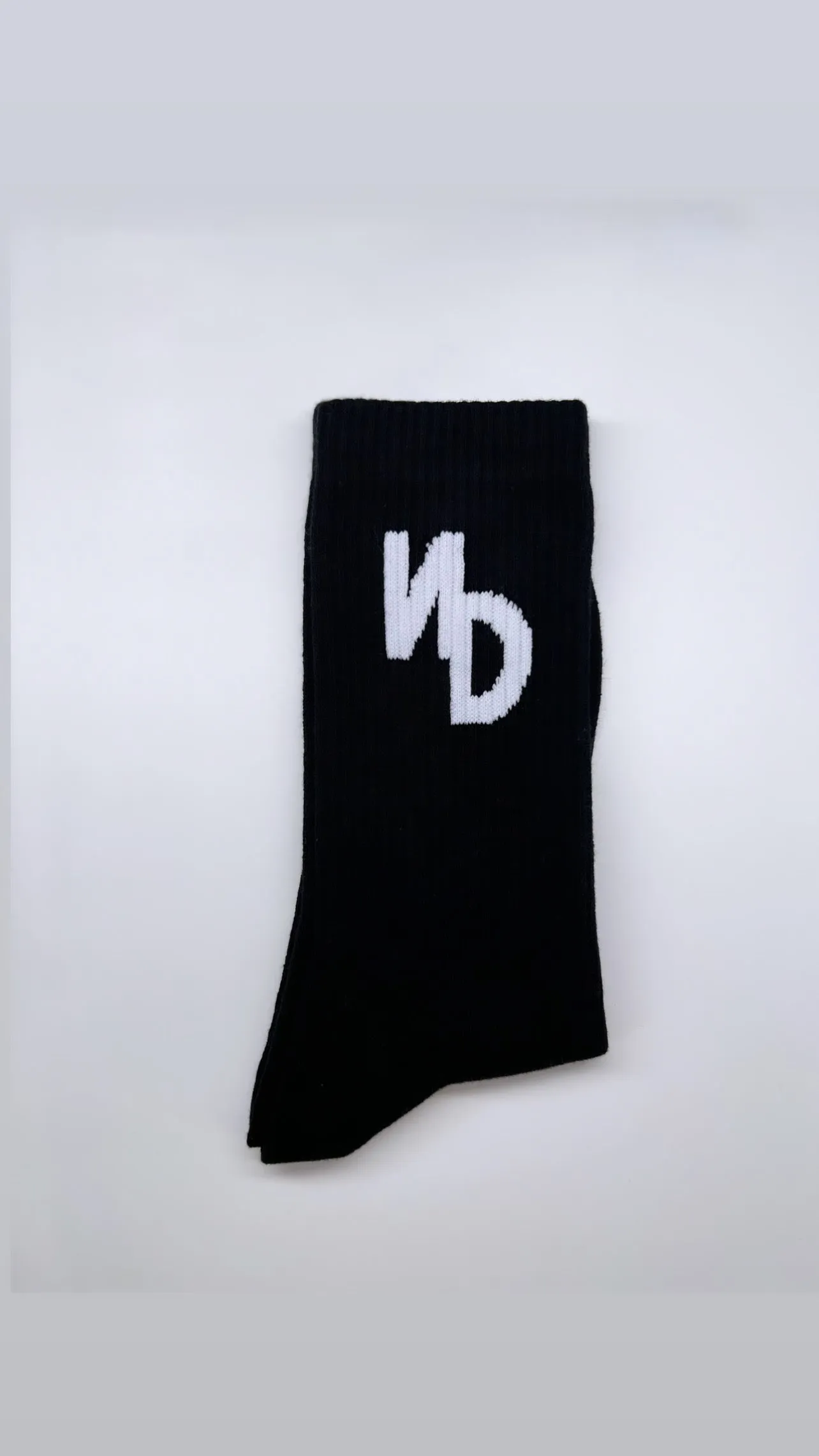 ND LOGO TERRY COTTON ATHLETIC SOCKS