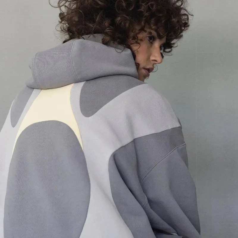 New American Patchwork Irregular Harajuku Pullover Y2K Hoodie