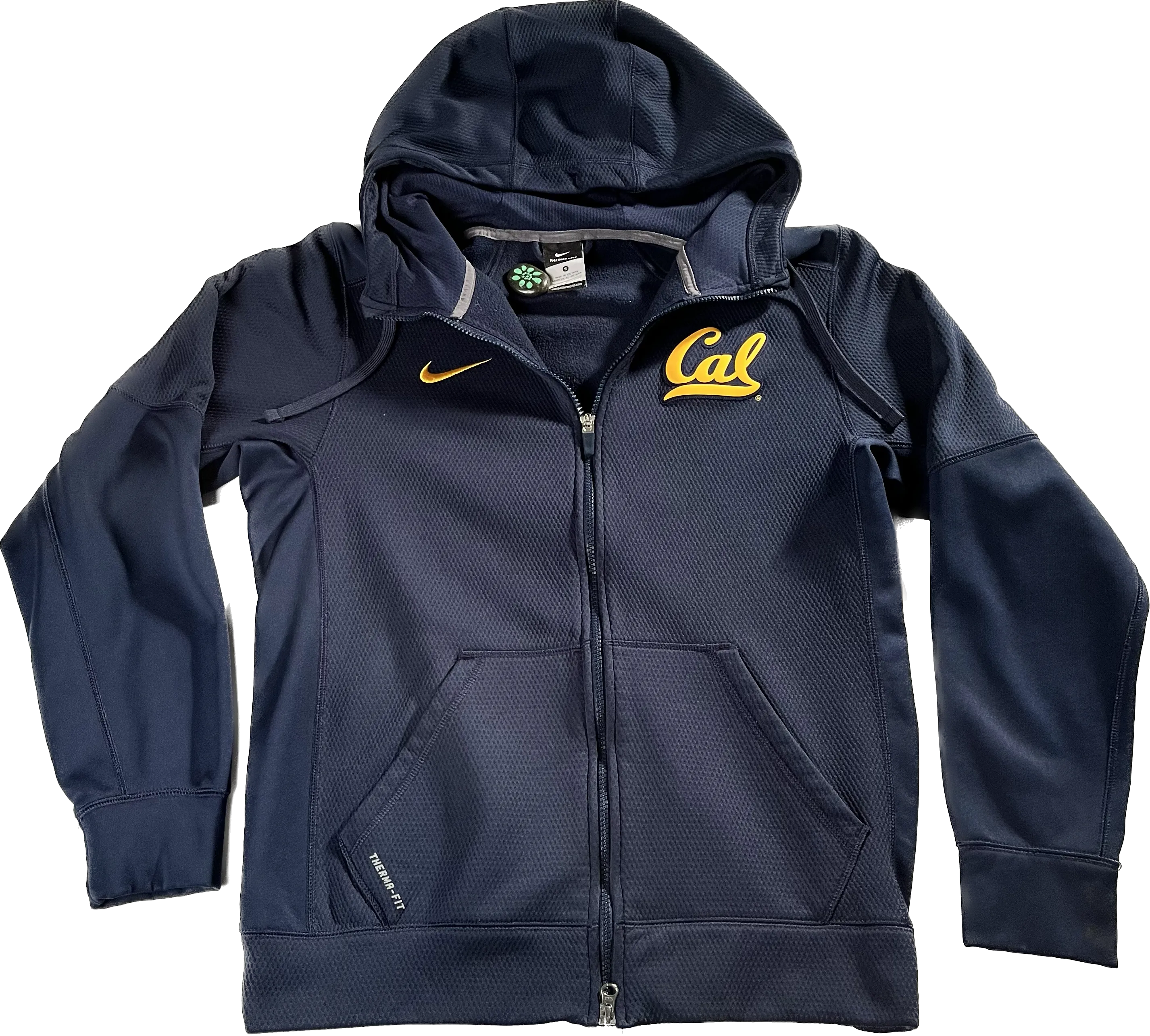 Nike CAL Zip Up Hoodie Blue