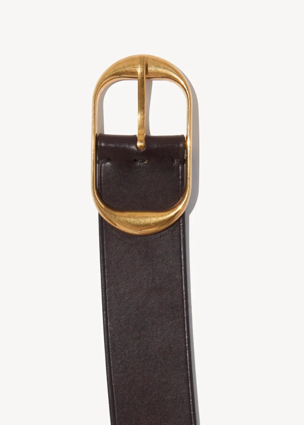 Nili Lotan Brown & Brass Belt