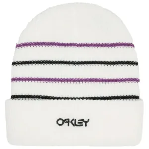 Oakley B1B Stripe Beanie - White