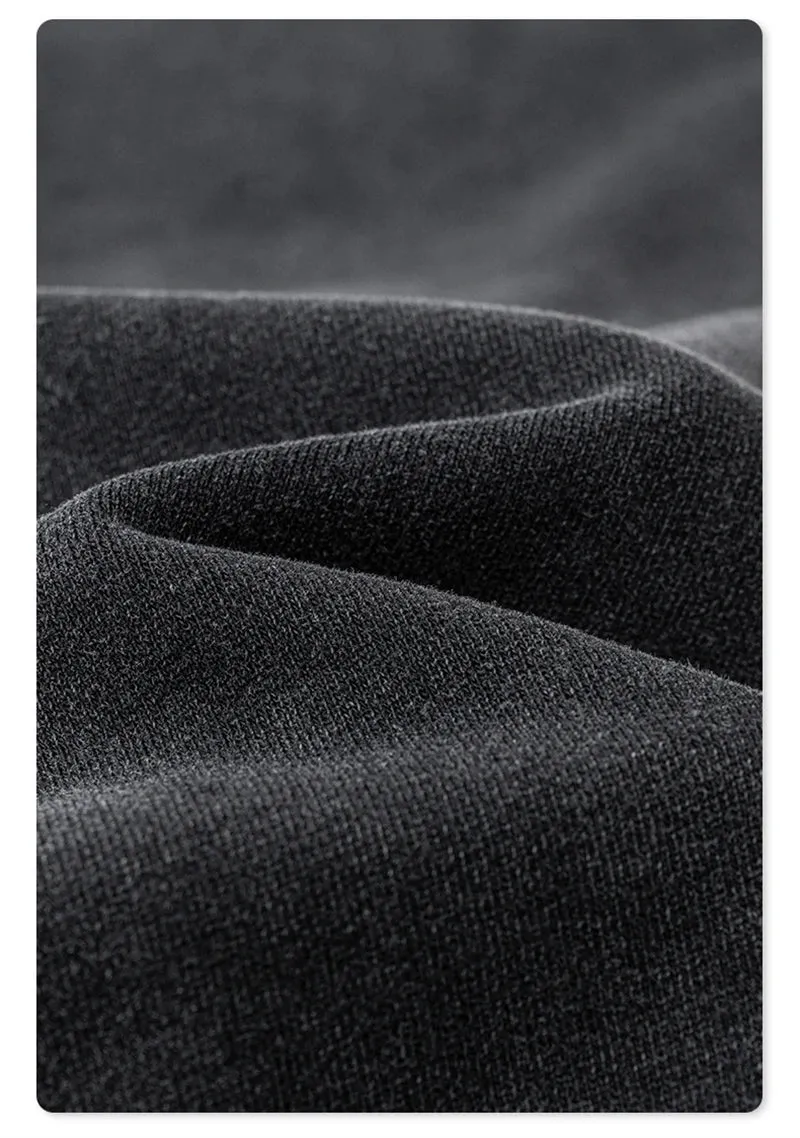 Obsidian Phoenix Luxury 380gsm Washed Cotton Pants - Unisex Oversized High-Street Straight Sport Trousers