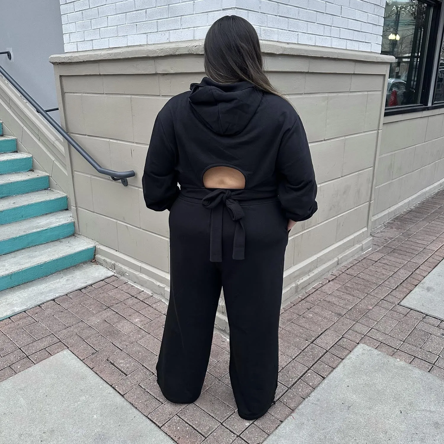Organic Cotton Bow Hoodie