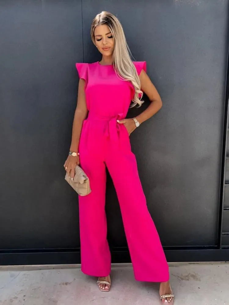 Otelia | Eleganter Jumpsuit mit weiten Beinen