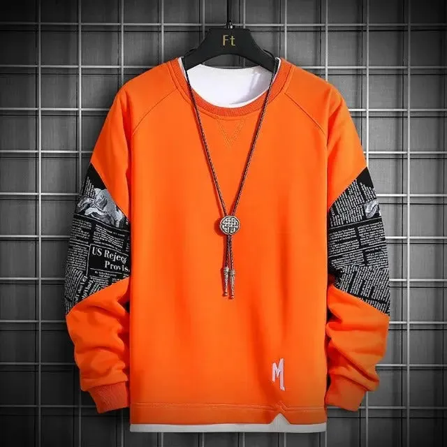 Oversized Harajuku men's streetwear