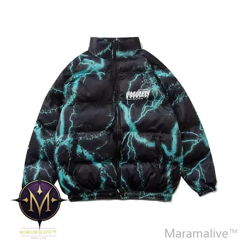 Oversized Hip Hop Coat - Loose Fitting Urban Streetwear