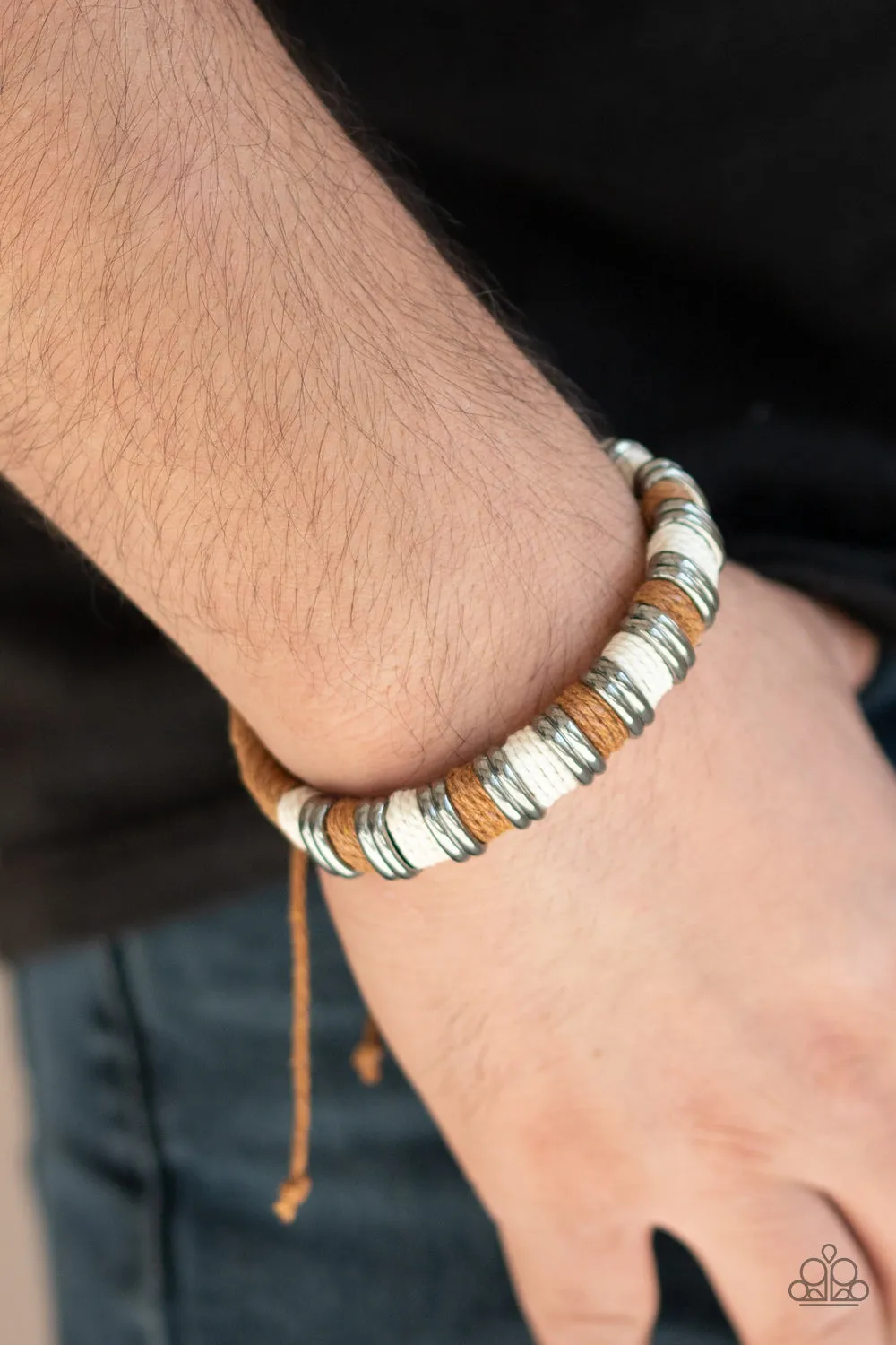 Paparazzi Accessories - Eco Explorer - Brown Bracelet