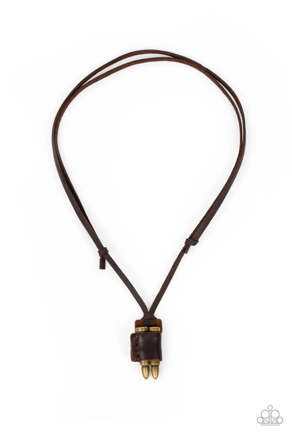 Paparazzi - On the Lookout - Brass Urban Necklace