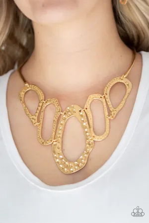Paparazzi - Prime Prowess - Gold Necklace