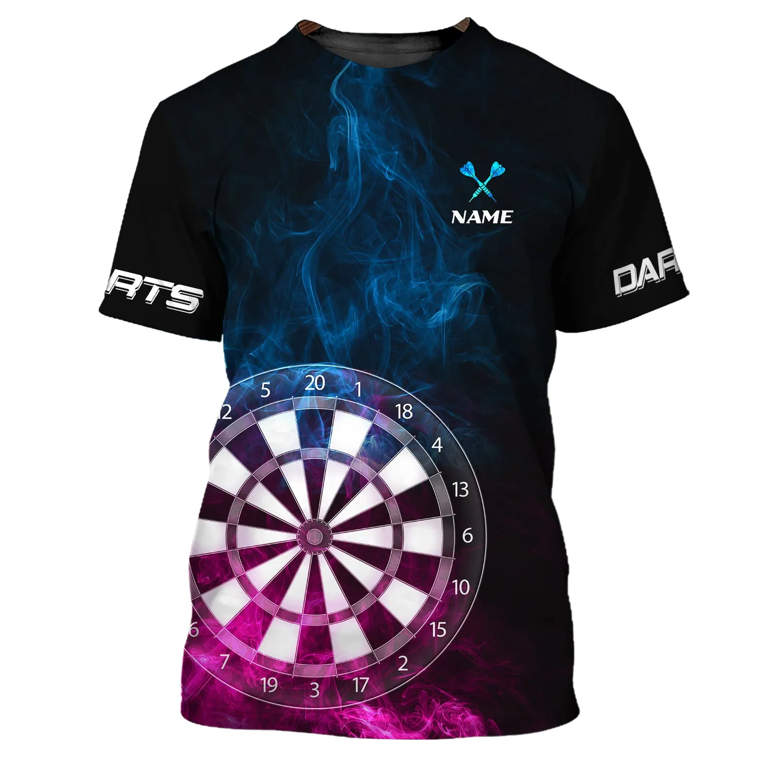 Personalized Name Darts Dark 3D Printed Shirts