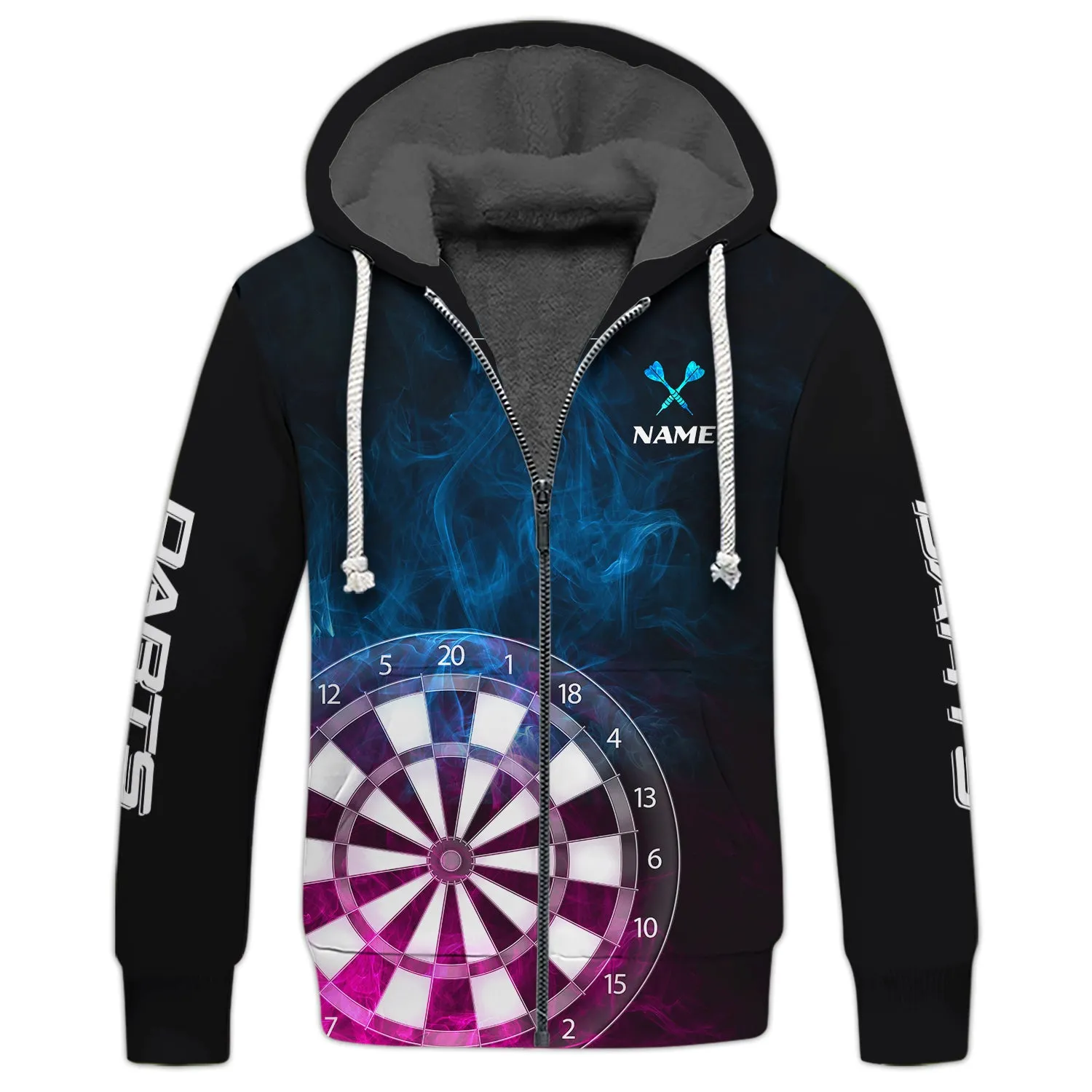 Personalized Name Darts Dark 3D Printed Shirts