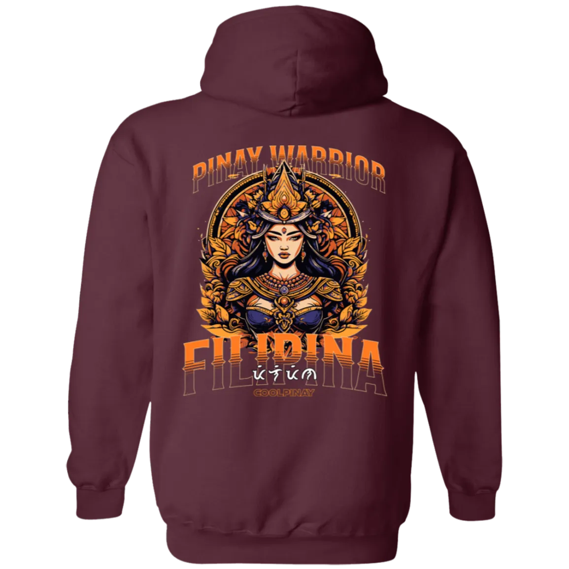 Pinay Warrior Filipina Unisex Pullover Hoodie