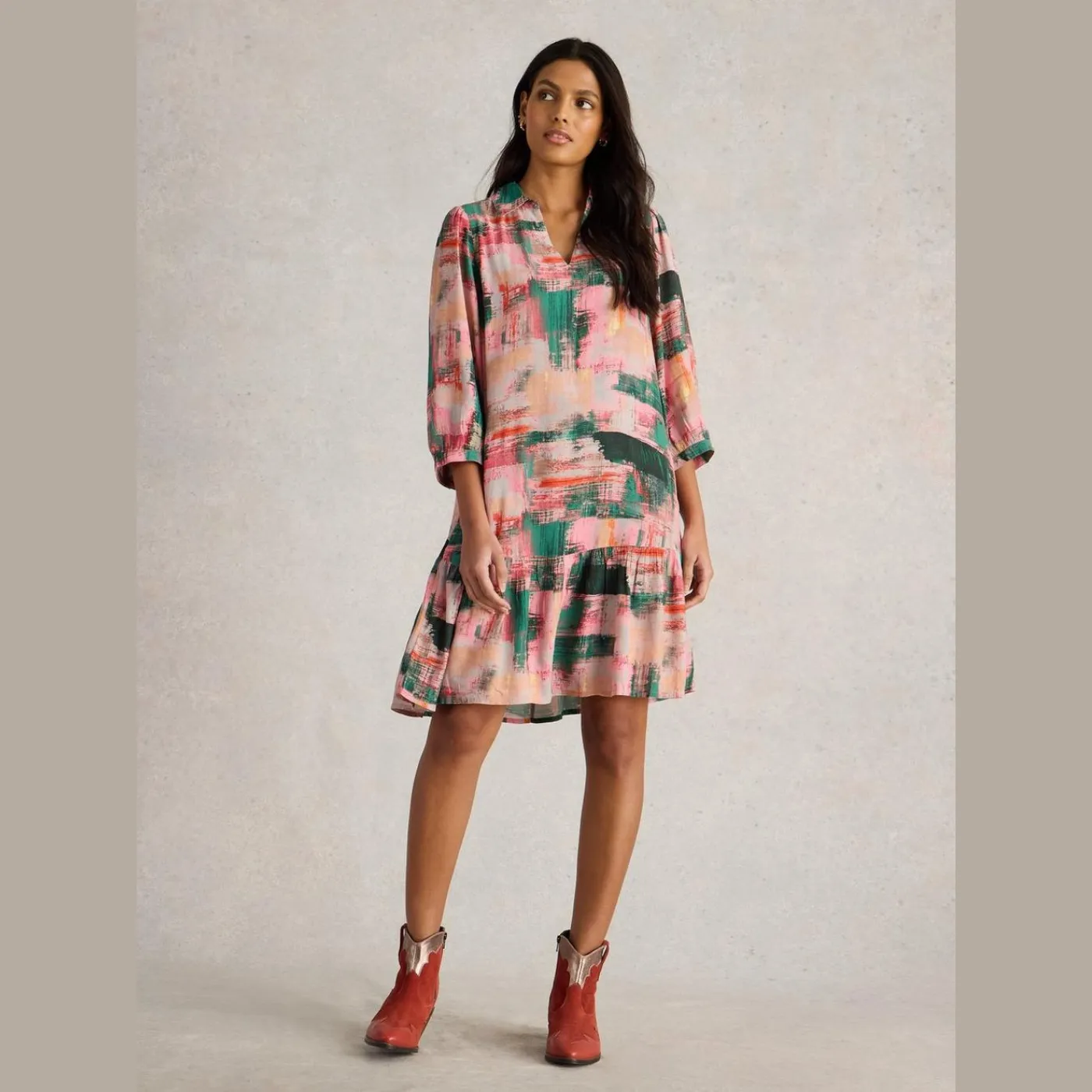 Pink Harpreet Dress