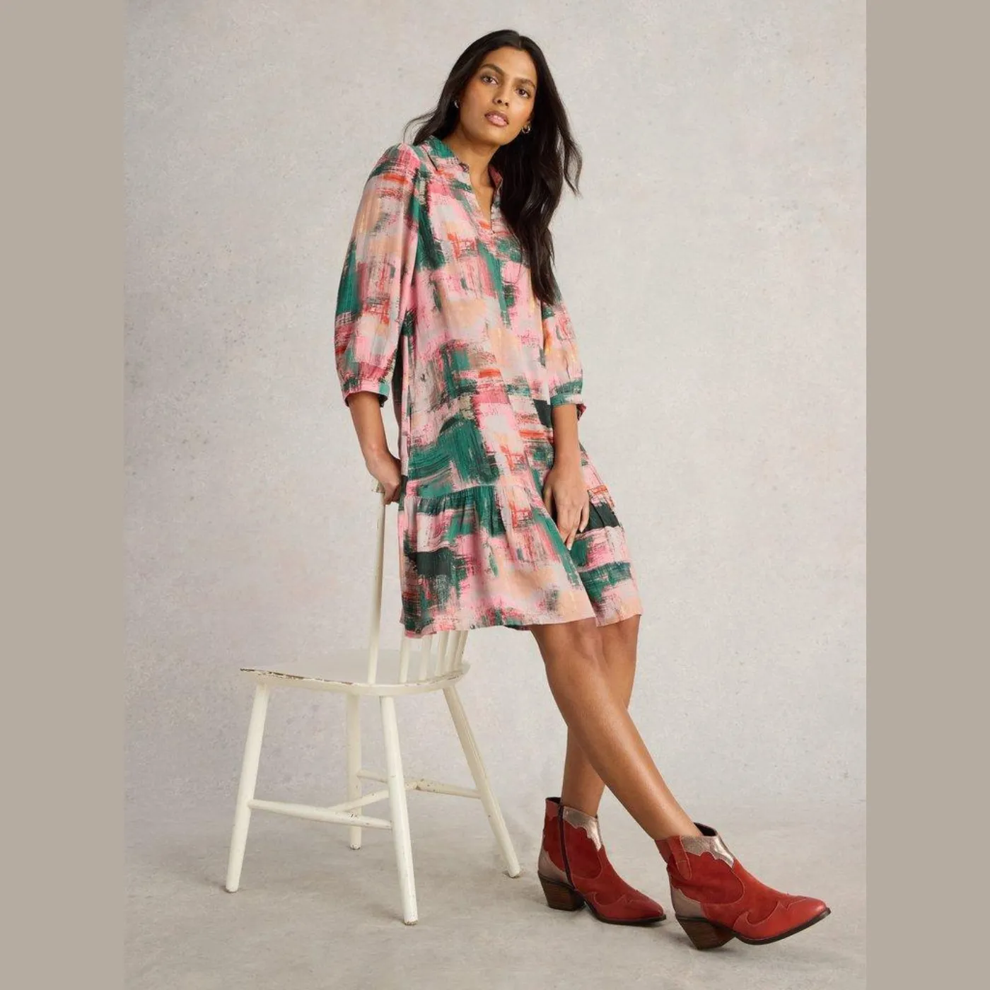 Pink Harpreet Dress