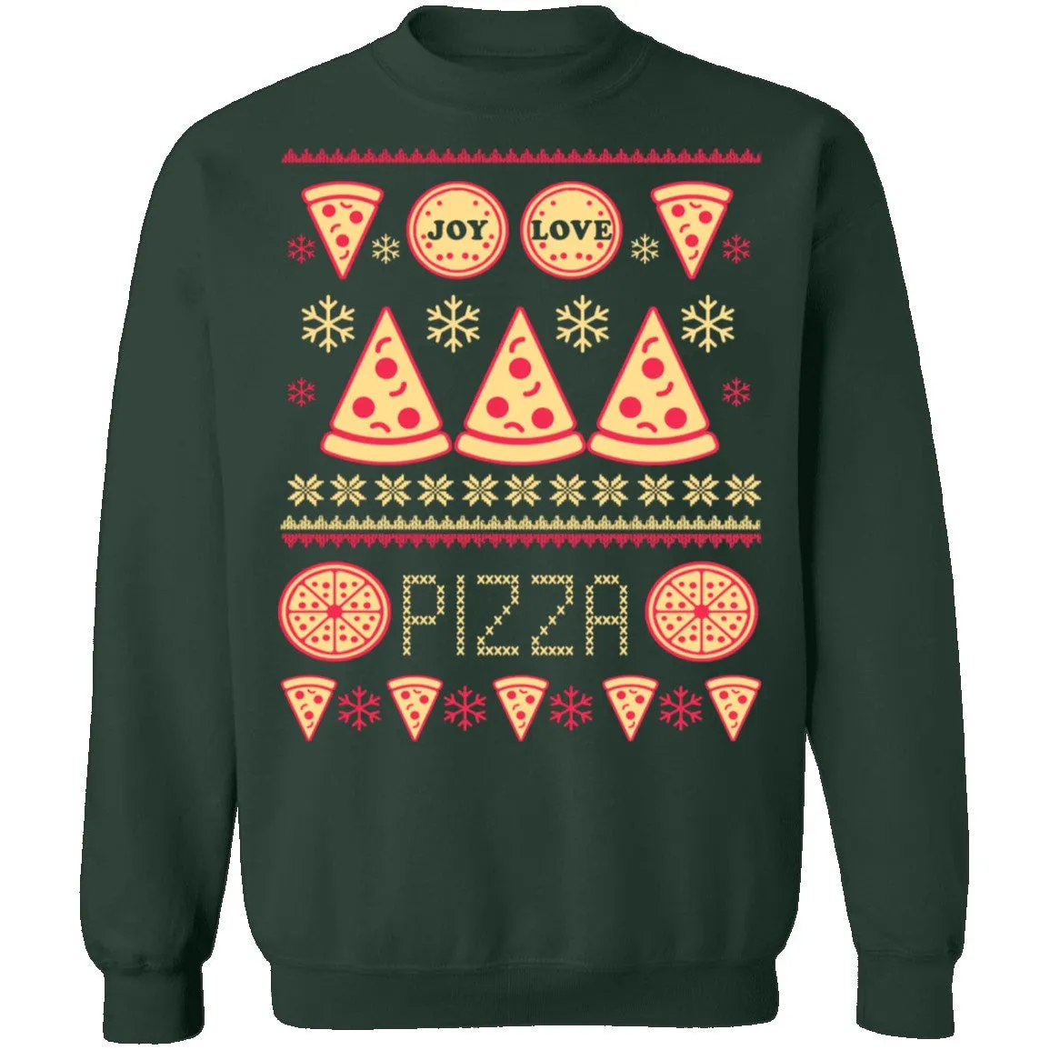 Pizza Ugly Christmas Sweater