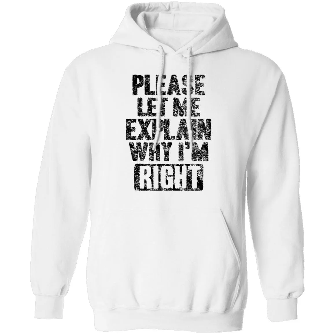 Please Let Me Explain Why I'm Right T-Shirt