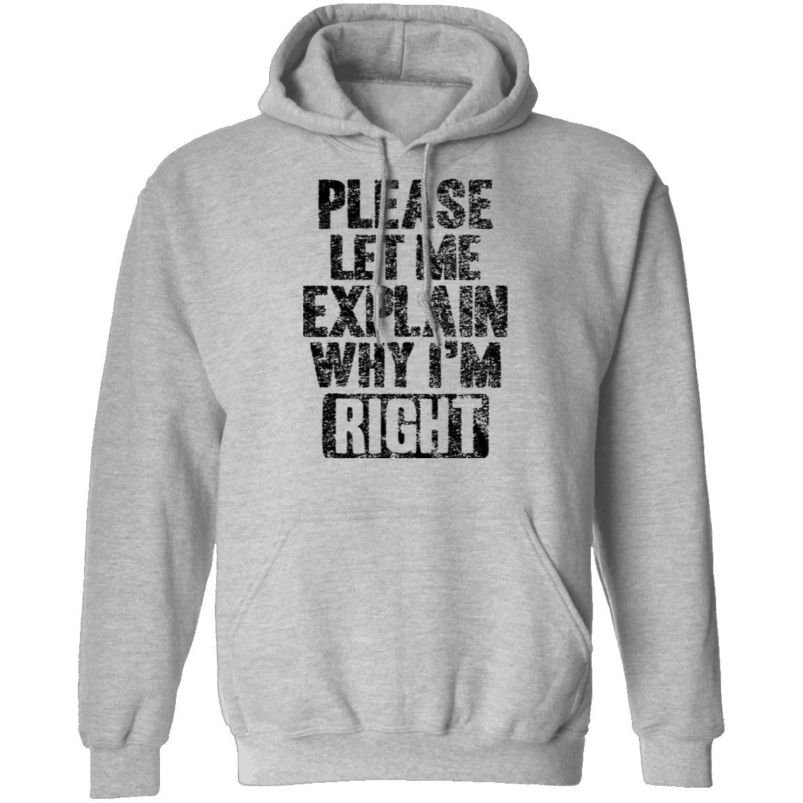 Please Let Me Explain Why I'm Right T-Shirt