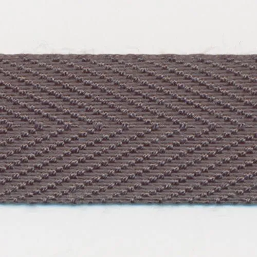 Polyester Herringbone Tape #103 Smoke Gray