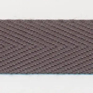 Polyester Herringbone Tape #103 Smoke Gray