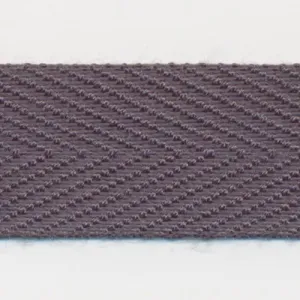 Polyester Herringbone Tape #104 Dark Steel