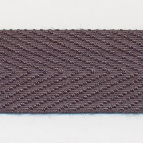 Polyester Herringbone Tape #105 Steel Black