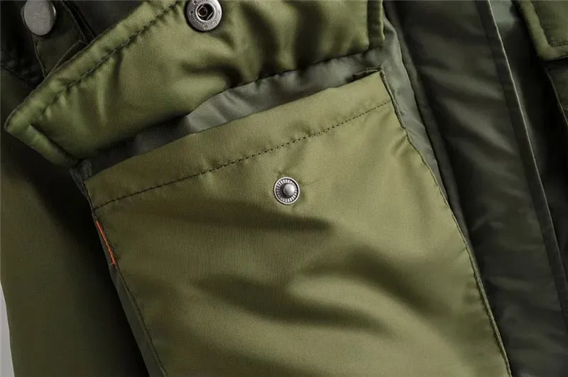 Premium Long Sleeve Zipper Bomber Jacket