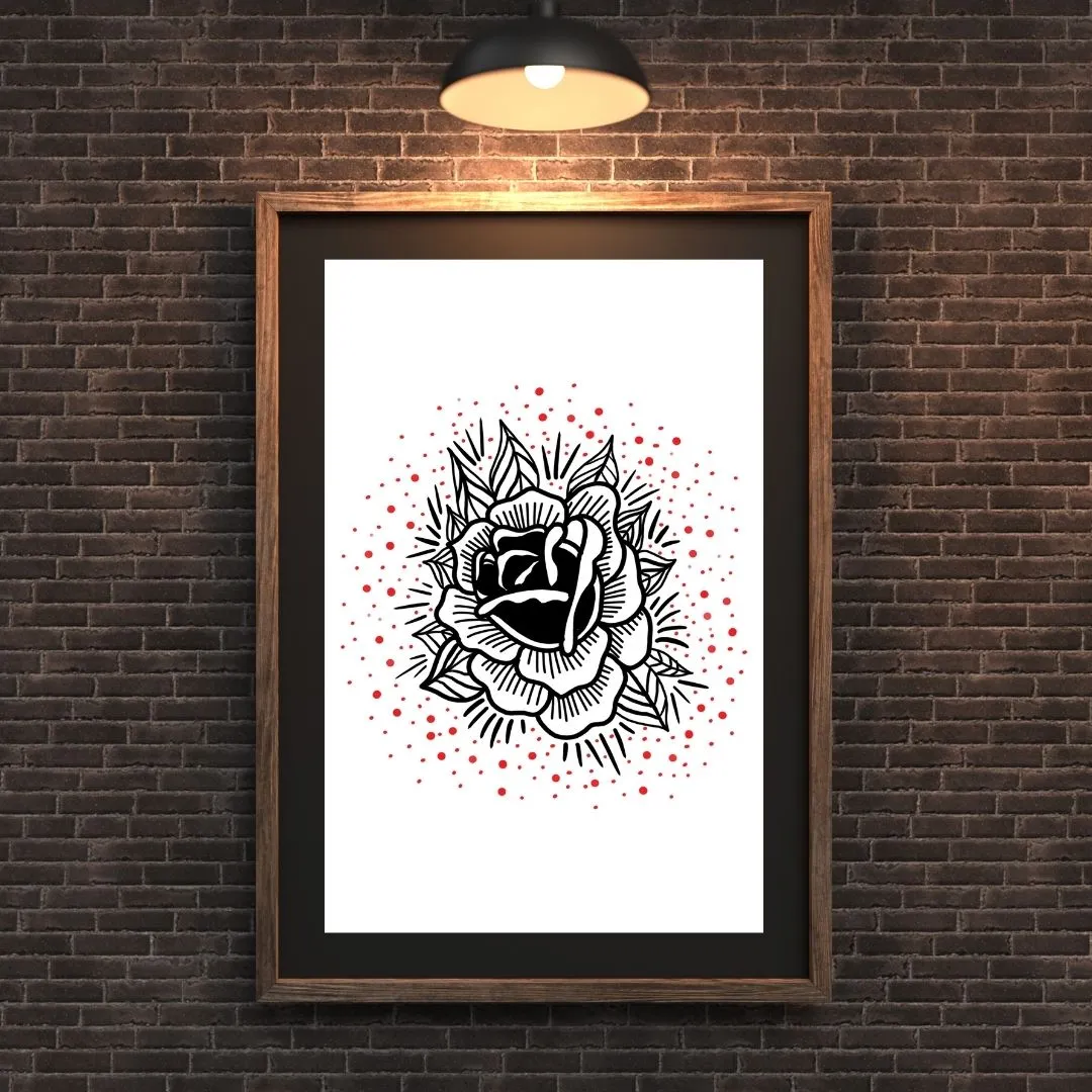 "Rose” Art Print