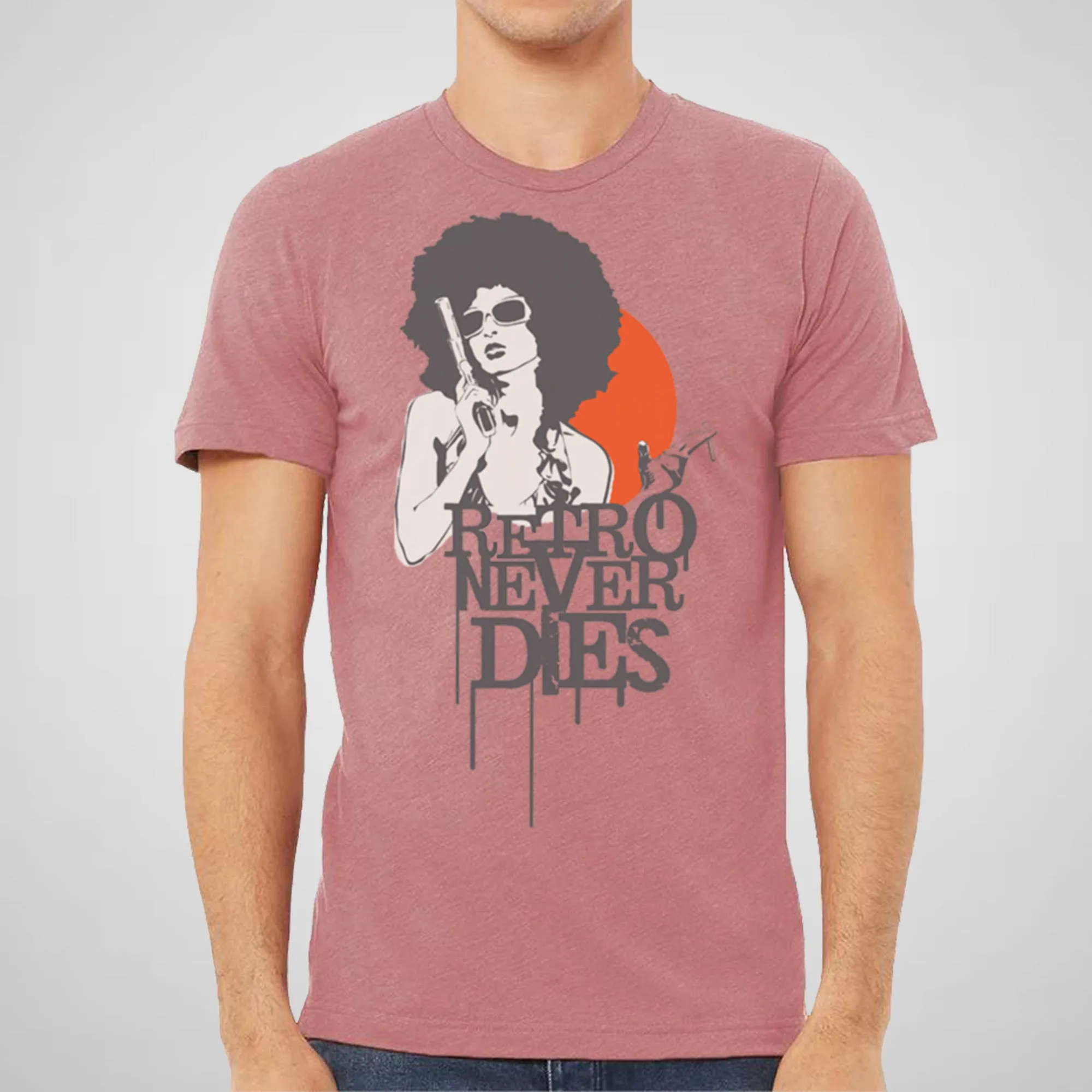 Retro Never Dies - Adult Unisex Triblend Tee