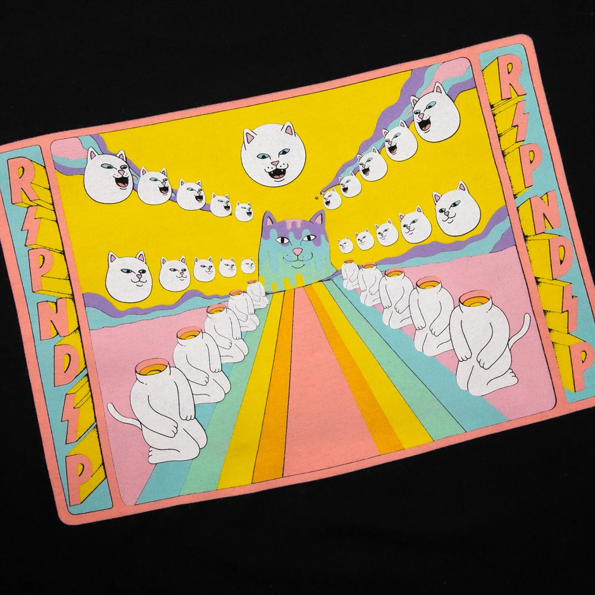 RIPNDIP Rainbow Road Pocket Tee