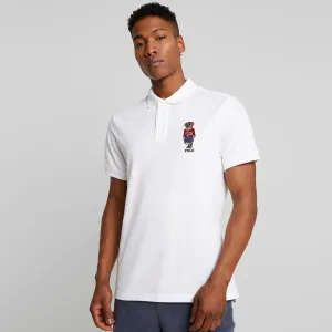 RL Bear White Polo Shirt
