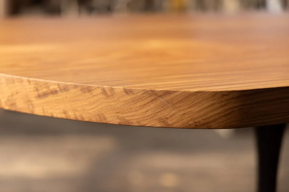 Round Pedestal Base Dining Table | Reclaimed Wood Round Dining Table With Cast Iron "Amicalola" Base