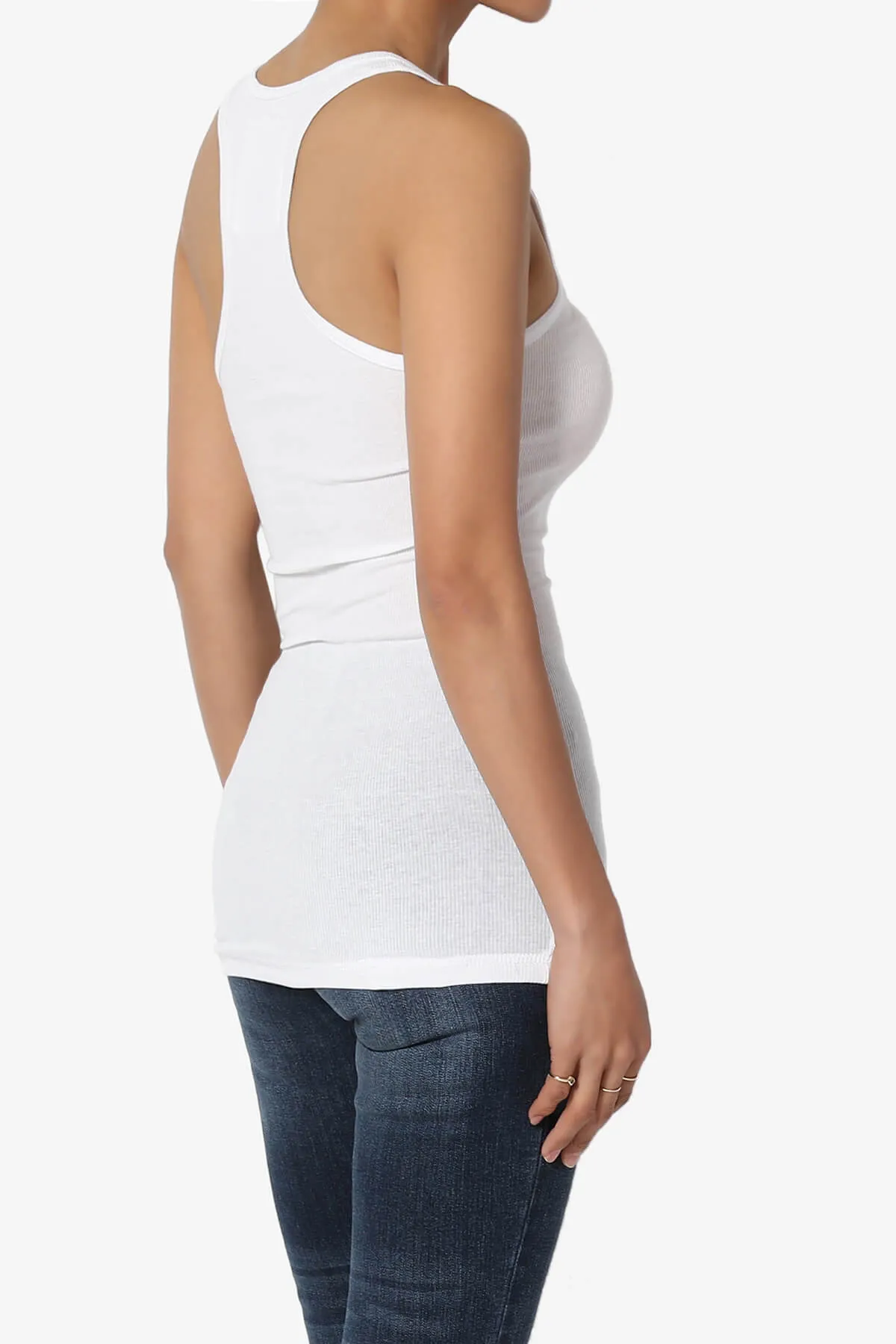 Roxie Racerback Ribbed Tank Top PLUS