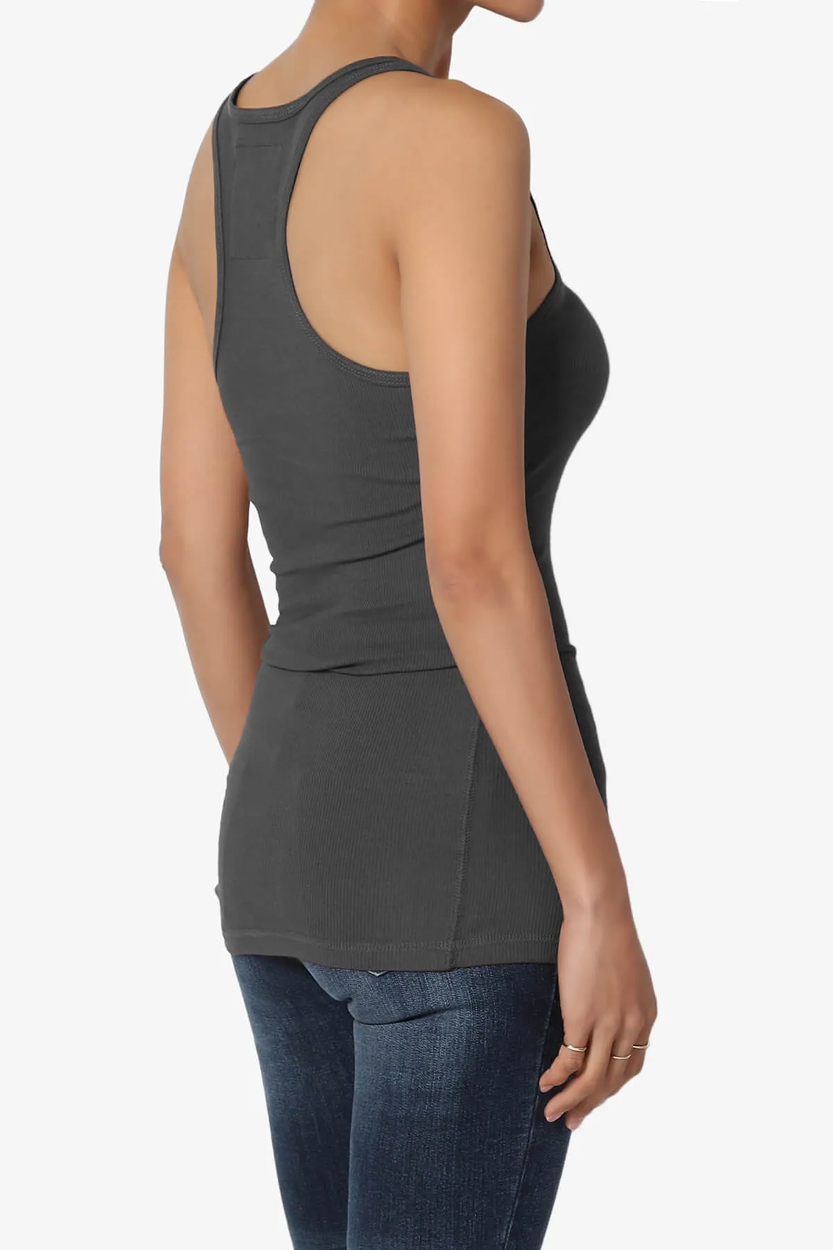 Roxie Racerback Ribbed Tank Top PLUS