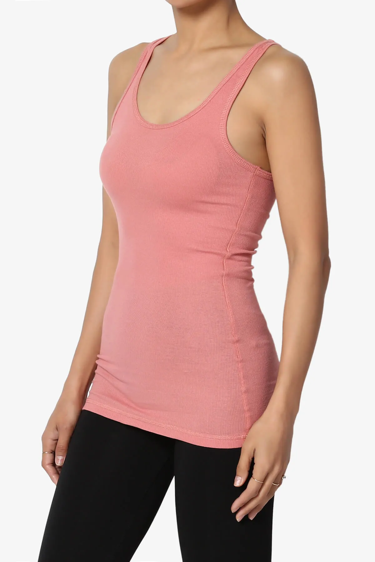 Roxie Racerback Ribbed Tank Top PLUS