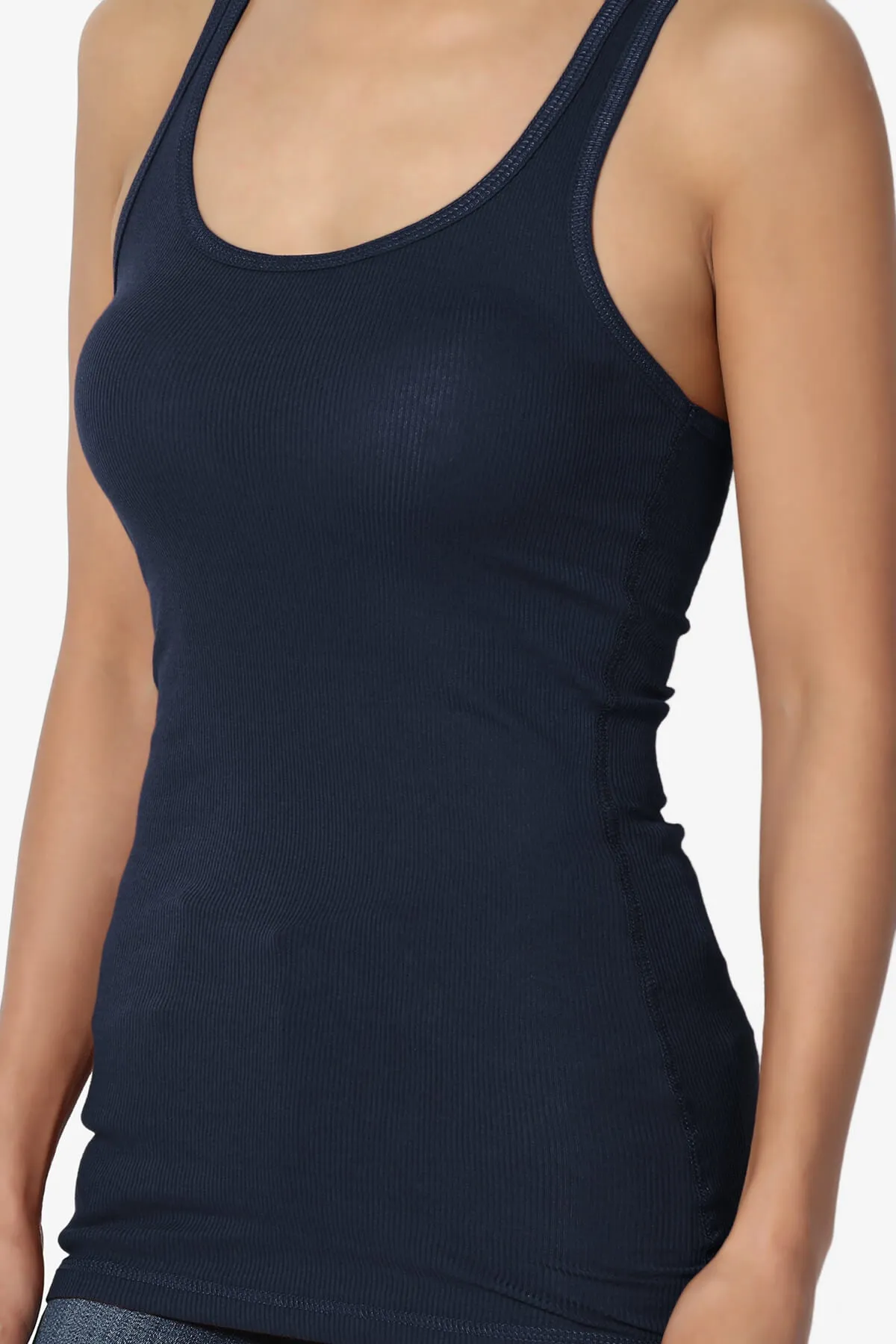Roxie Racerback Ribbed Tank Top PLUS