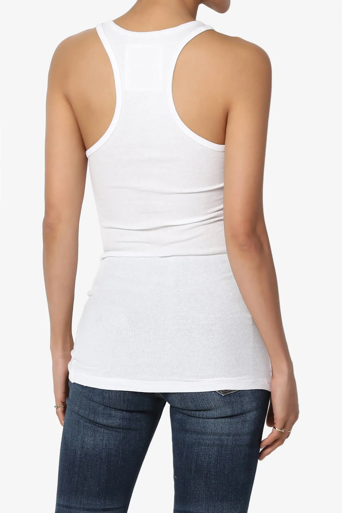 Roxie Racerback Ribbed Tank Top PLUS