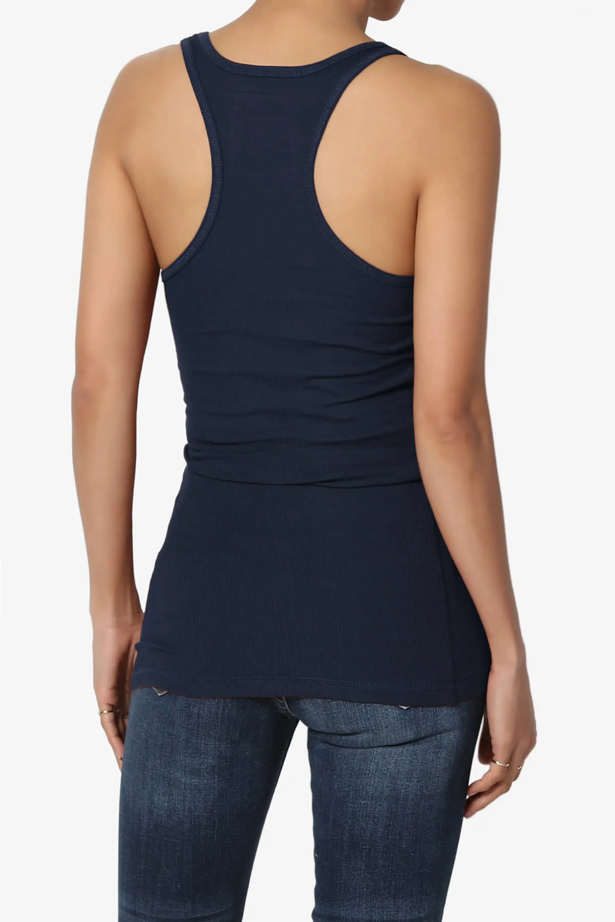 Roxie Racerback Ribbed Tank Top PLUS