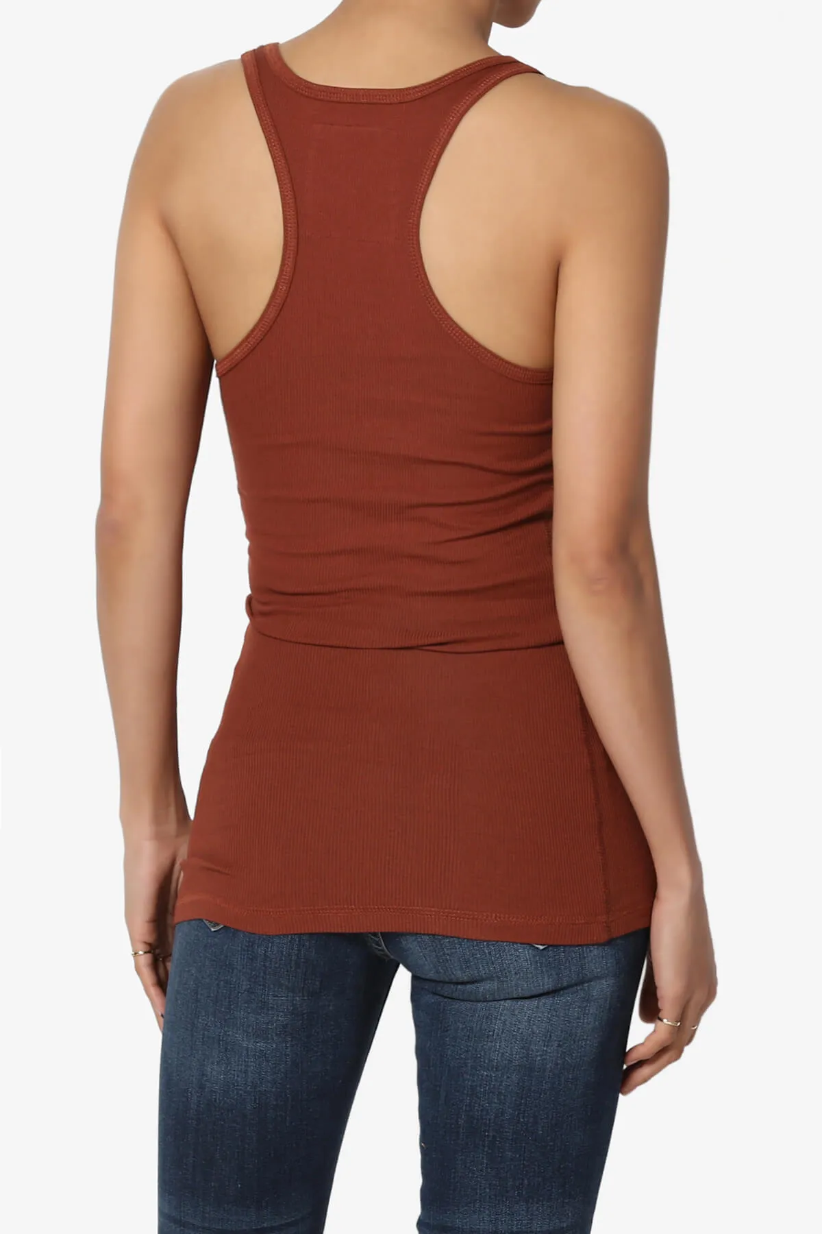 Roxie Racerback Ribbed Tank Top PLUS