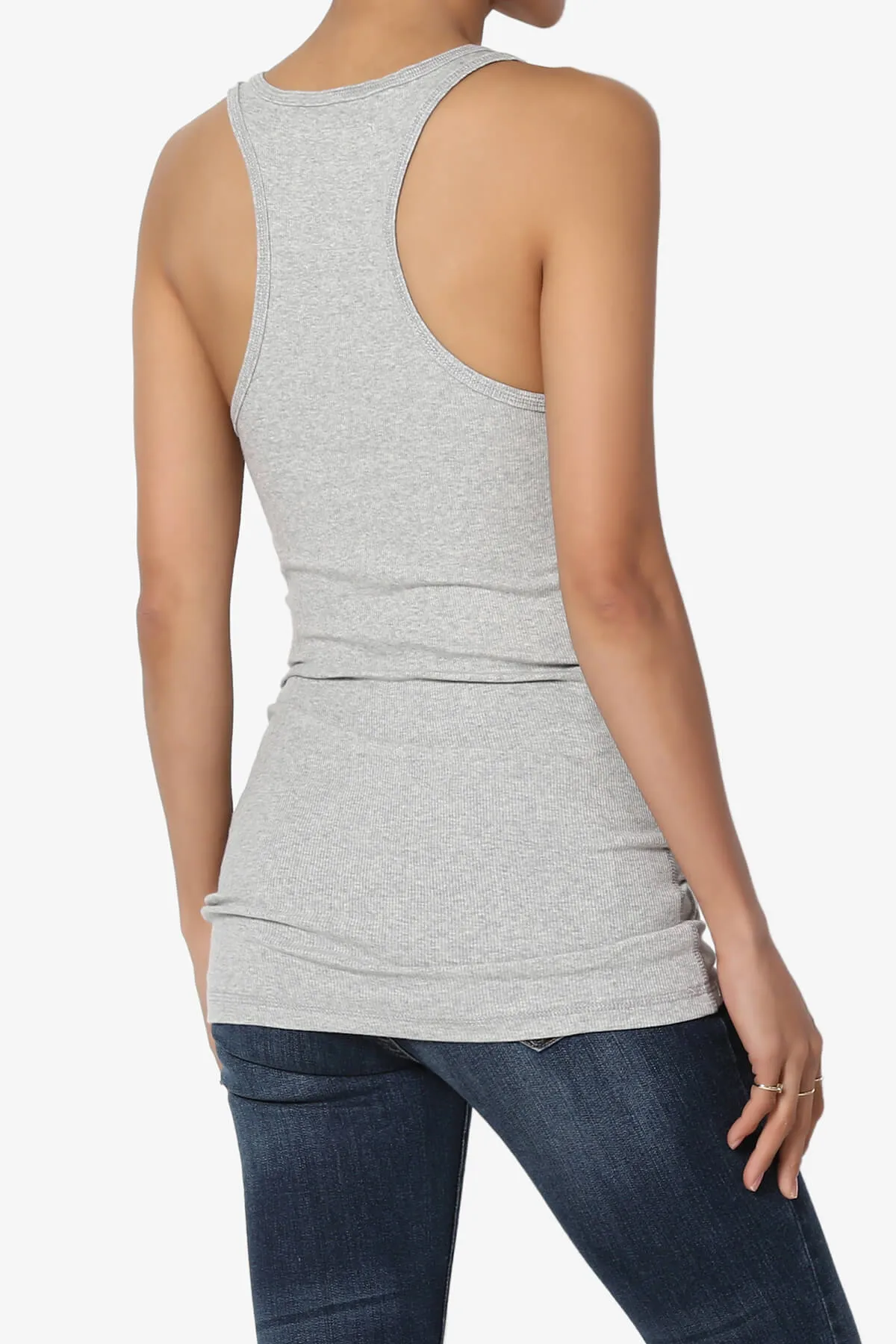 Roxie Racerback Ribbed Tank Top PLUS