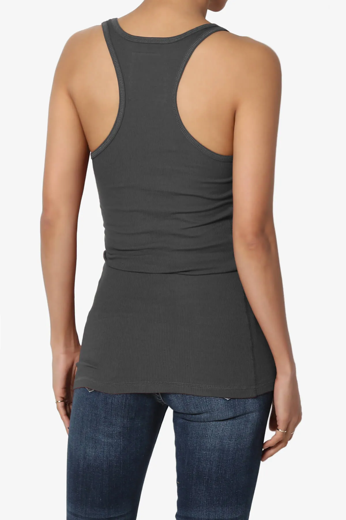Roxie Racerback Ribbed Tank Top PLUS