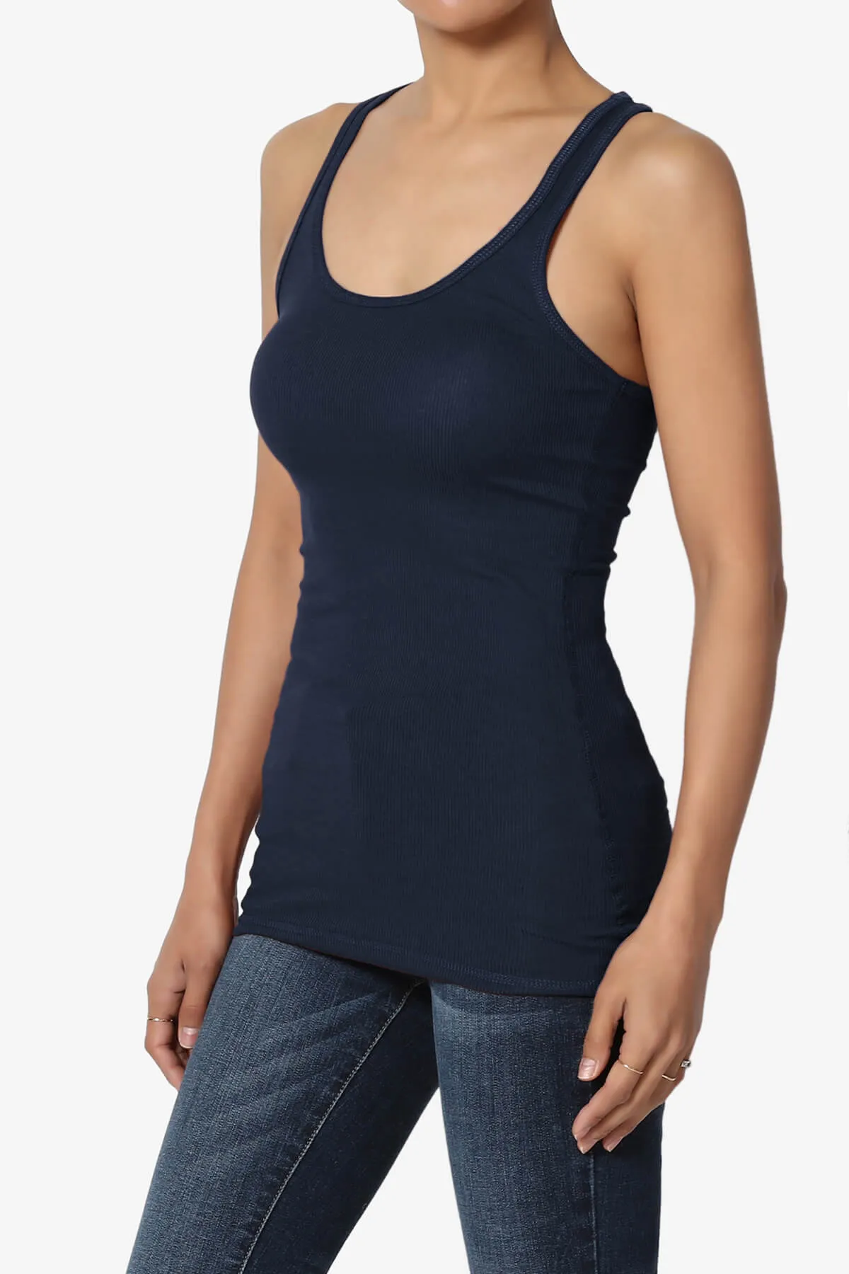 Roxie Racerback Ribbed Tank Top PLUS