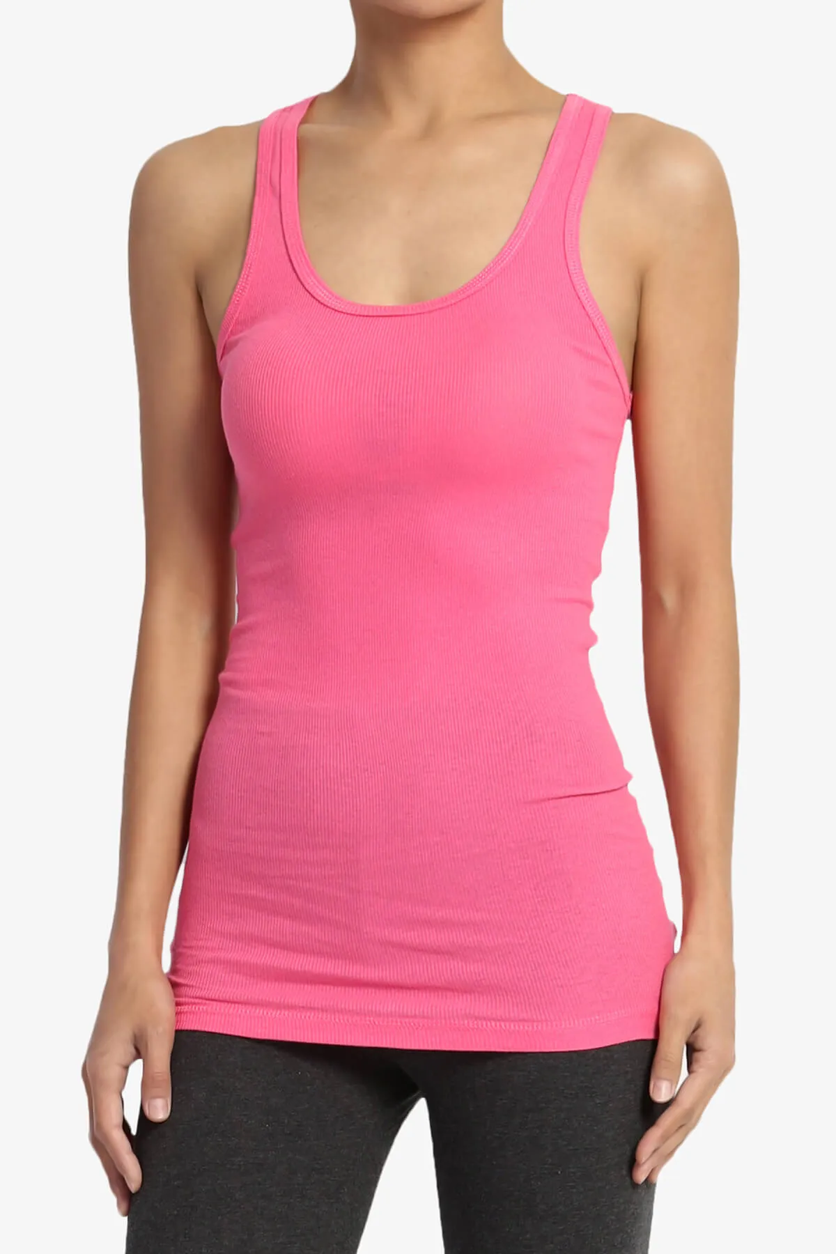 Roxie Racerback Ribbed Tank Top