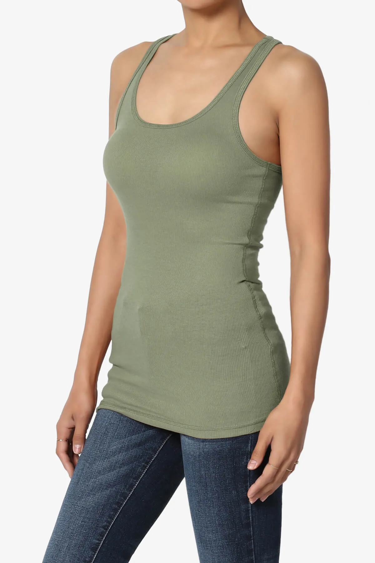 Roxie Racerback Ribbed Tank Top