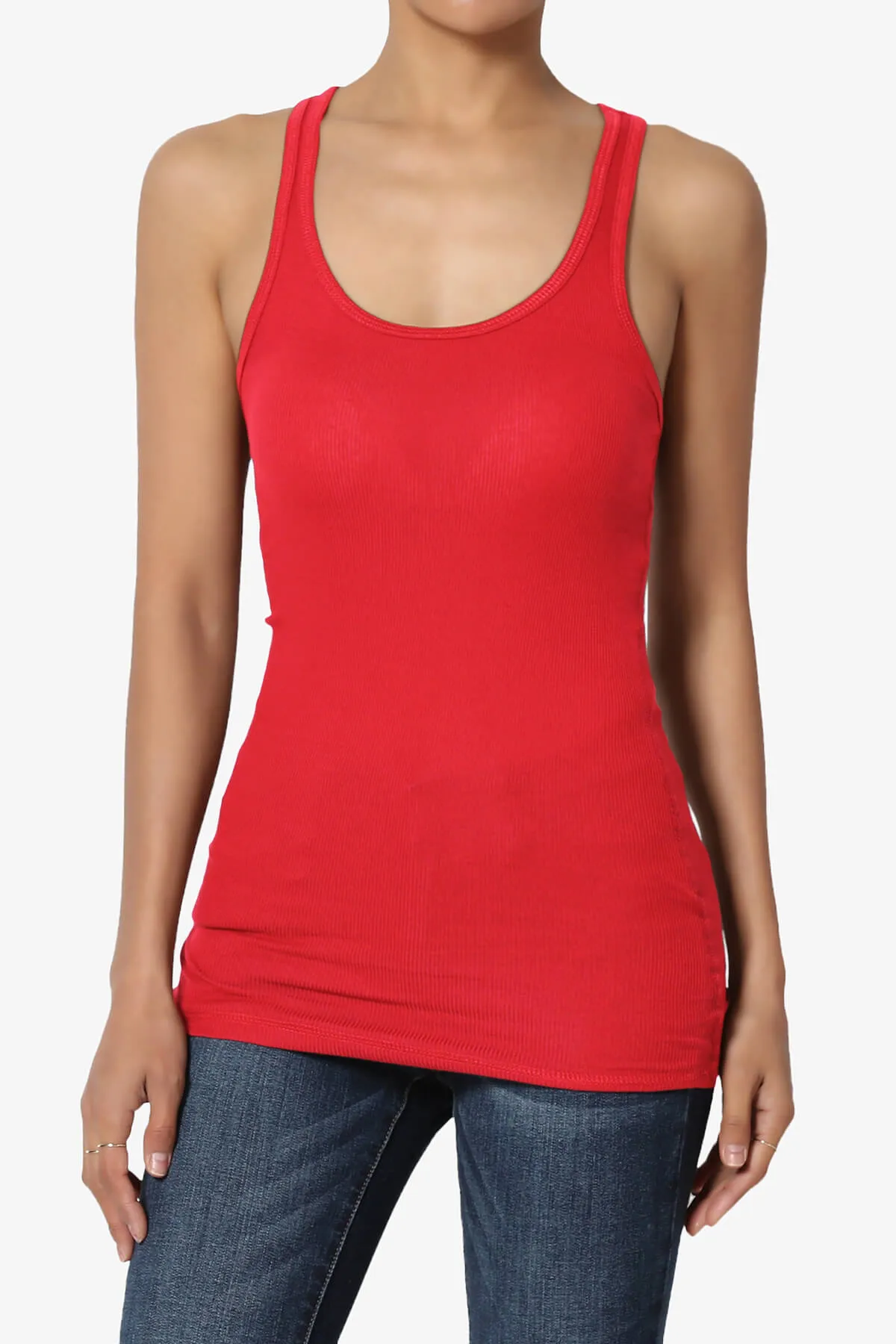 Roxie Racerback Ribbed Tank Top