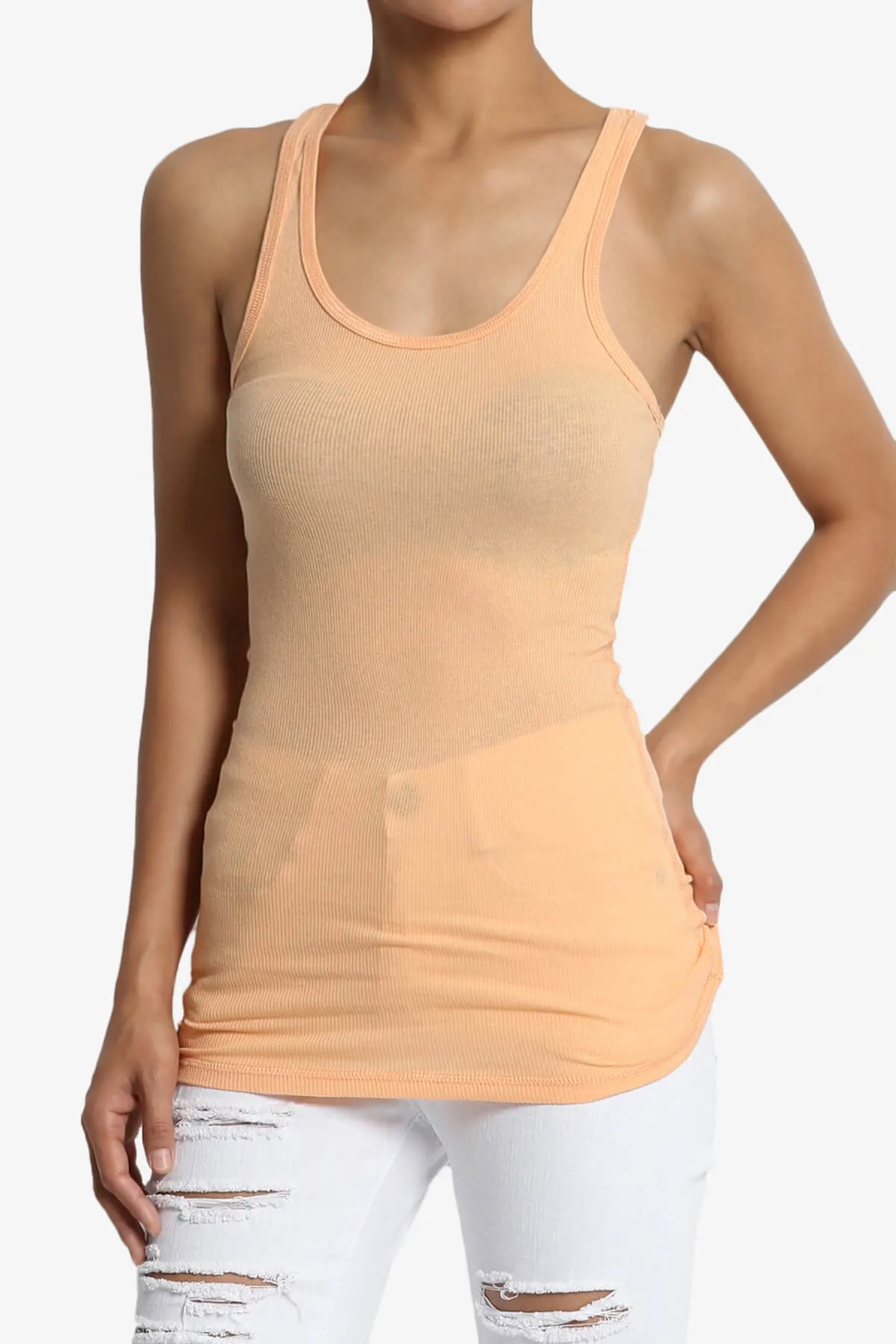 Roxie Racerback Ribbed Tank Top