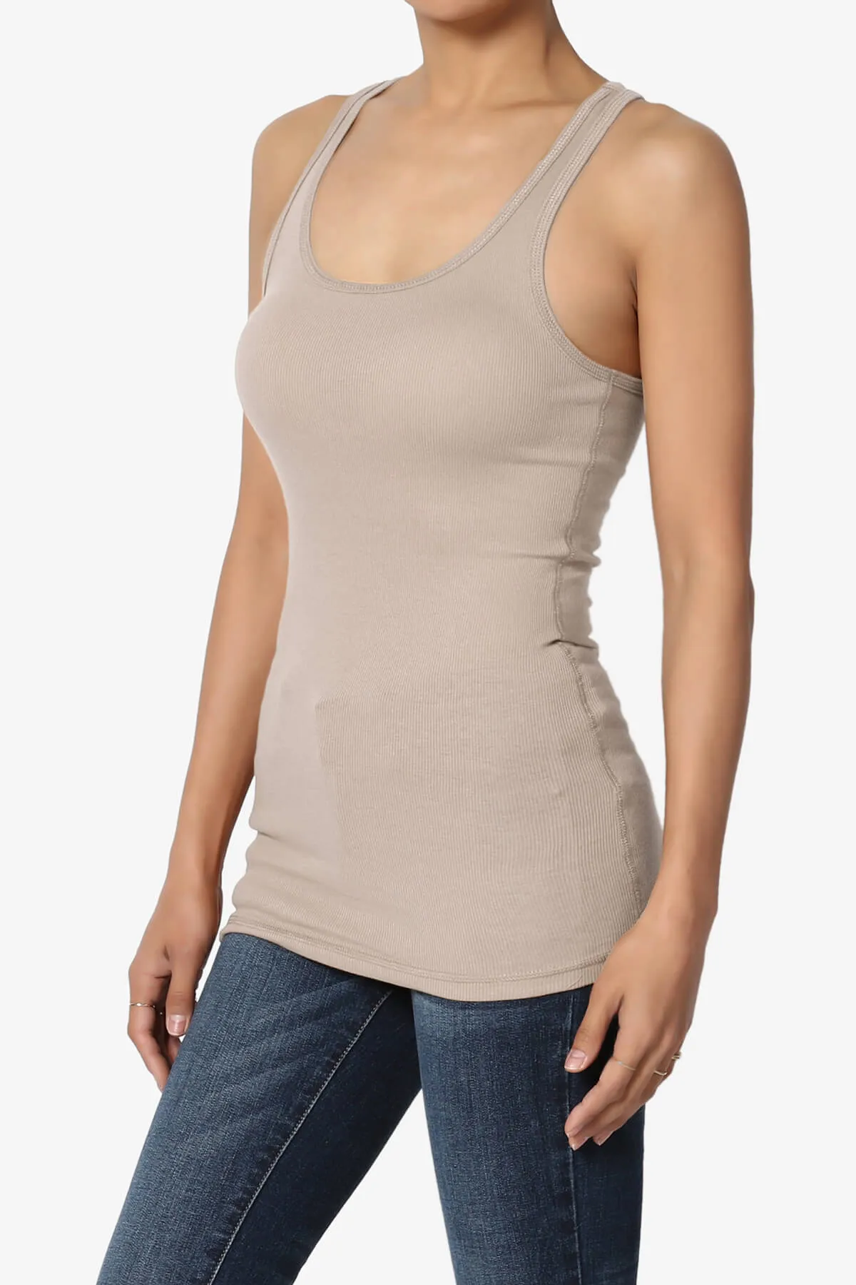 Roxie Racerback Ribbed Tank Top