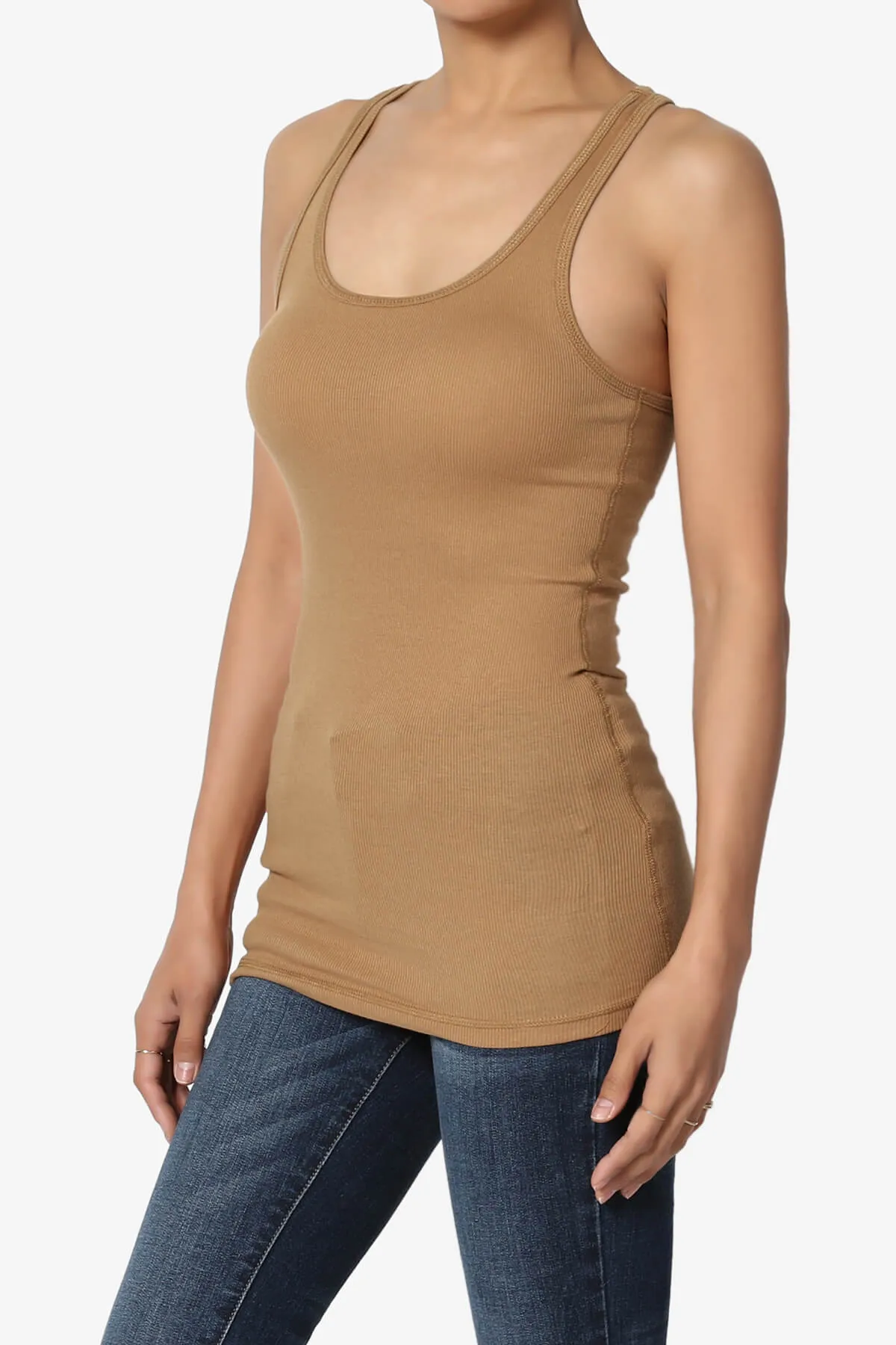 Roxie Racerback Ribbed Tank Top