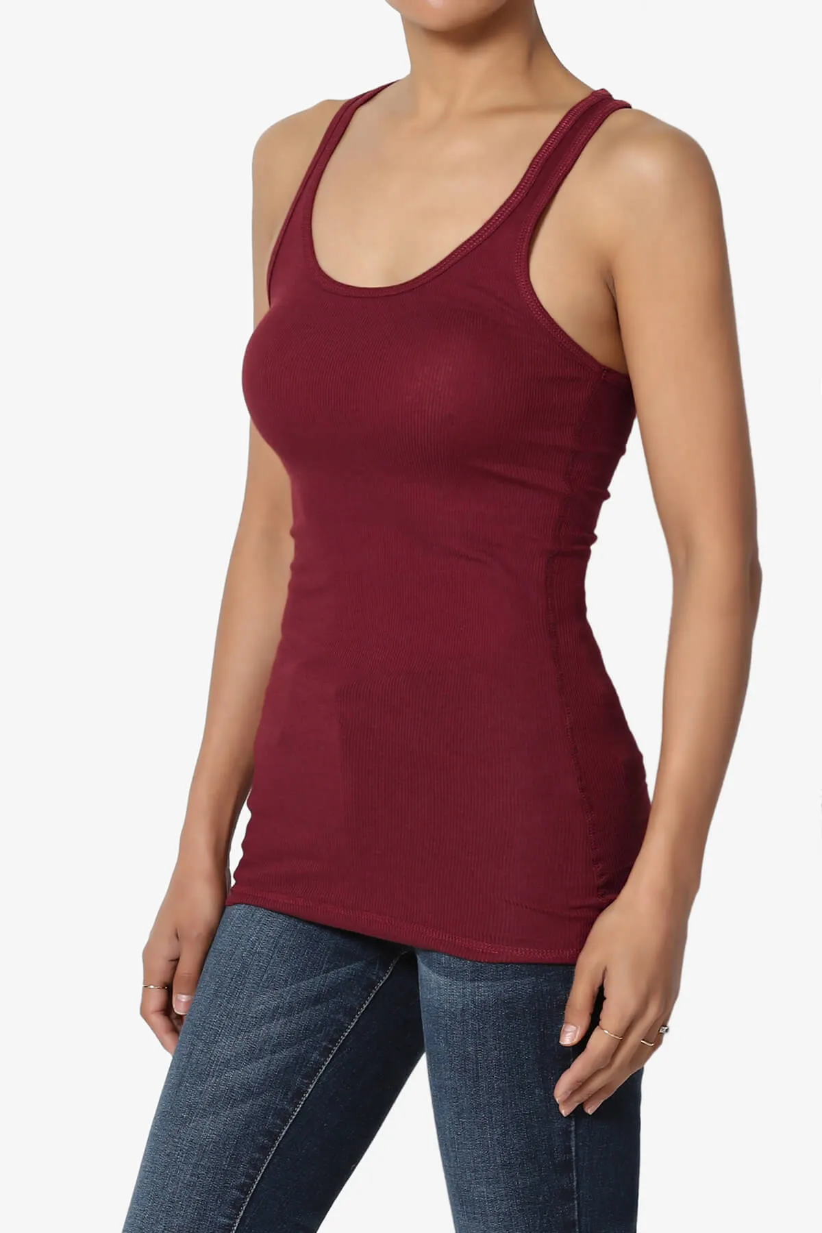 Roxie Racerback Ribbed Tank Top