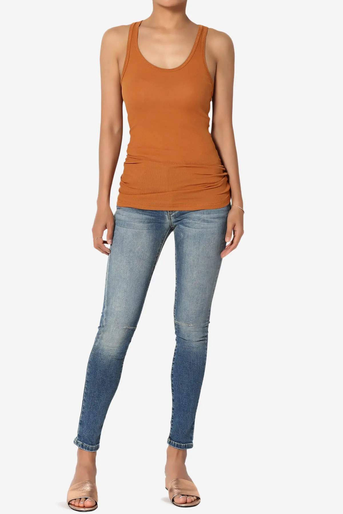 Roxie Racerback Ribbed Tank Top